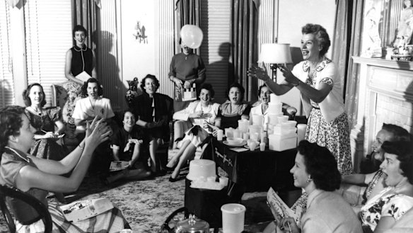 Brownie Wise, the creator of the Tupperware party experience. 