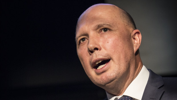 Questions to answer: Home Affairs Minister Peter Dutton.