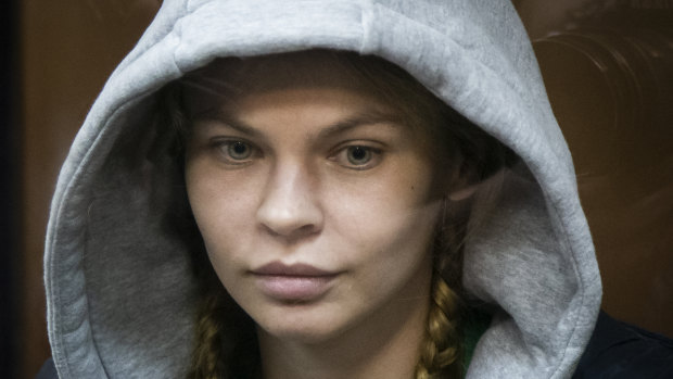 Anastasia Vashukevich was released from a prison in Moscow.