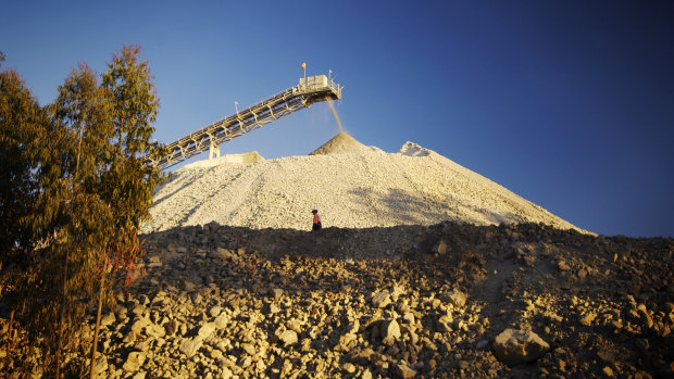 Newcrest's Lihir gold mine in Papua New Guinea.