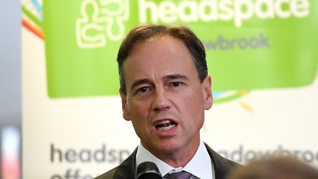 Greg Hunt has put a review of mental health MBS item numbers on hold while psychologists work out their differences.