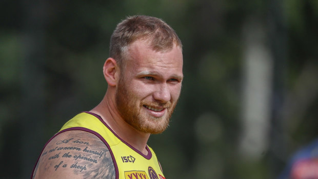 New man: Matt Lodge says he can give back after his recruitment dominated headlines this time last year.