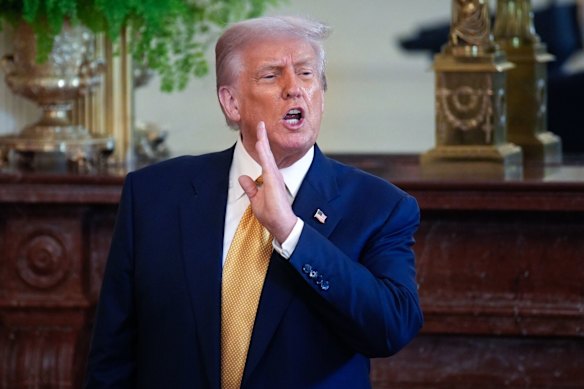 US President Donald Trump.
