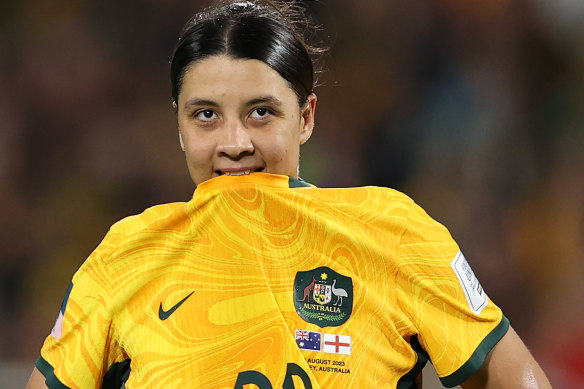 Matildas star Sam Kerr.