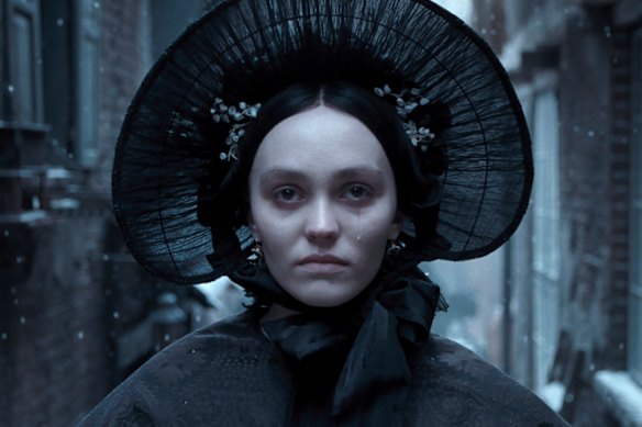 Lily-Rose Depp as Ellen, the object of the vampire’s desire, in Nosferatu.