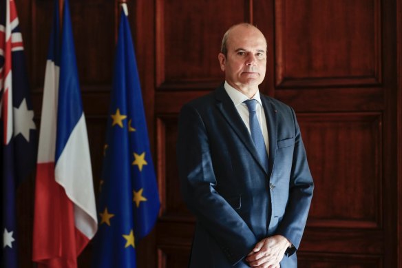 France's outgoing ambassador to Australia Christophe Penot. 