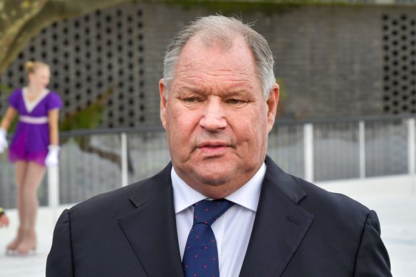 Former lord mayor Robert Doyle in 2017.