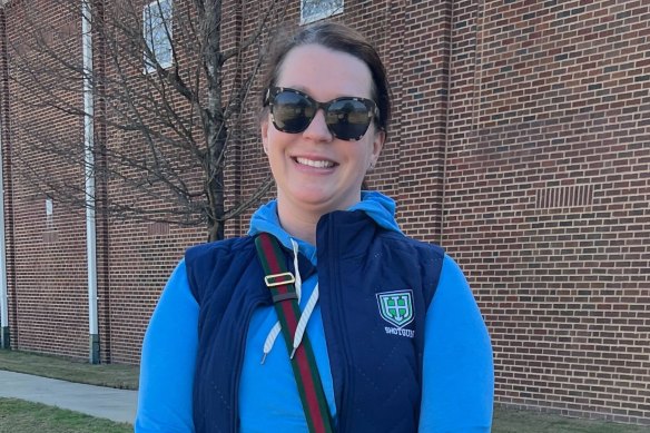 Haley supporter Marianne Belsey says she supports the former UN ambassador's bid for the White House because of what she represents for America's future.