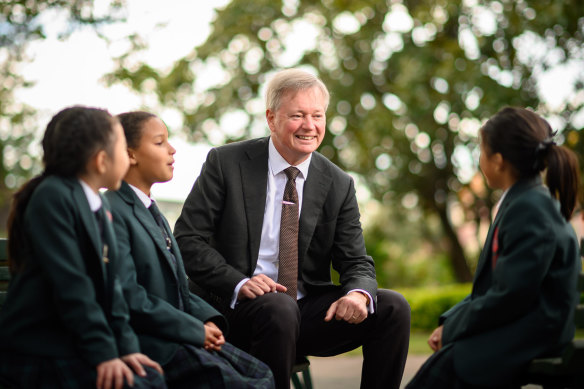 Principal at inner-west all-girls school PLC Sydney, Paul Burgis, has weighed in on the decision by neighbouring Newington College to become fully co-educational.