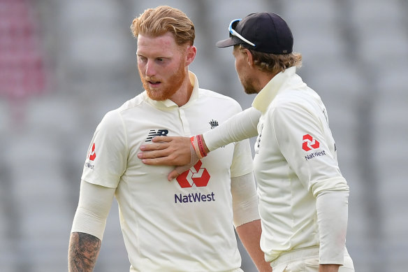 Ben Stokes (left) will miss the rest of the Pakistan series to travel to New Zealand.