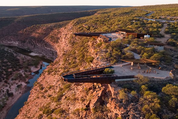 Big views on the Kalbarri Skywalk.