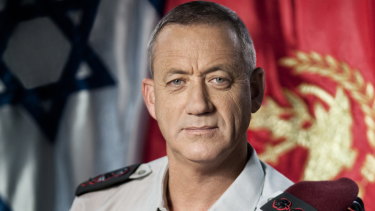 Benny Gantz as the Israeli Defence Forces Chief of the General Staff in 2011.
