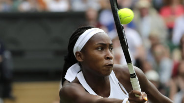 Cori 'Coco' Gauff continues on her winning way at Wimbledon.