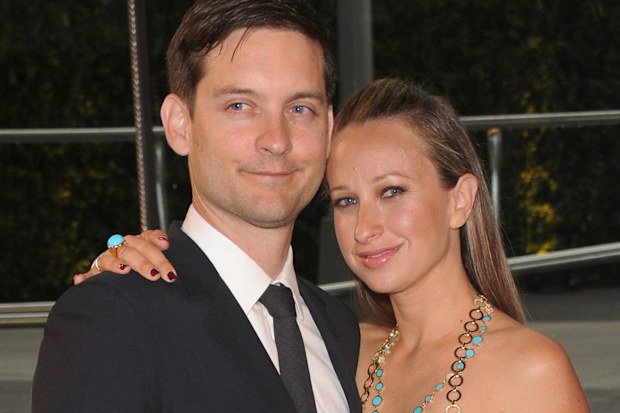Tobey Maguire and Jennifer Meyer