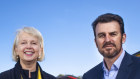 Richmond President Peggy O'Neal and CEO Brendon Gale at Punt Road Oval are hungry for more success.