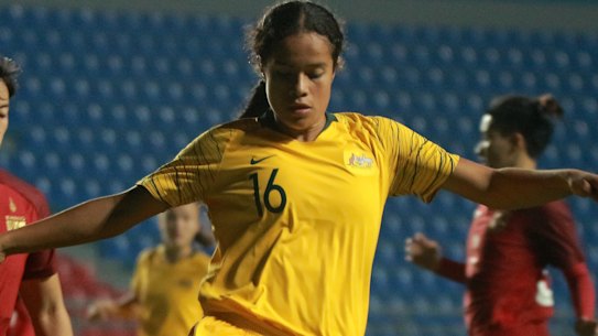 15-year-old prodigy to link up with Matildas in USA