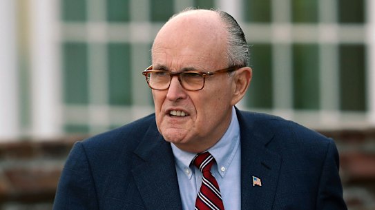 Former New York Mayor Rudy Giuliani is now an attorney for Trump.