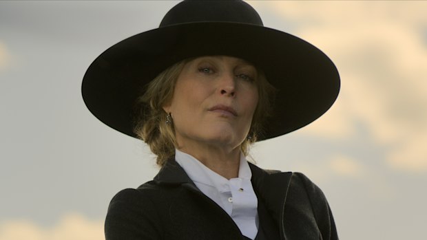 Gillian Anderson as Constance Van Ness in The Abandons.