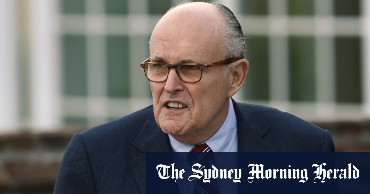 Borat 2 Rudy Giuliani Caught In Embarrassing Hotel Scene