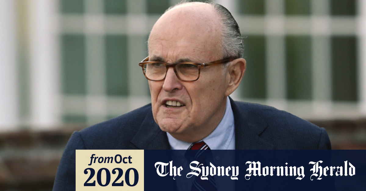 Borat 2 Rudy Giuliani Caught In Embarrassing Hotel Scene