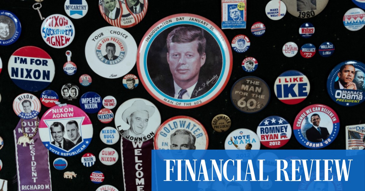 Leuralla toy sale: $400 collection of US election badges sells for $10k - Vimarsana News