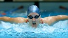 Swimming is a low-impact full-body workout and great for burning calories.