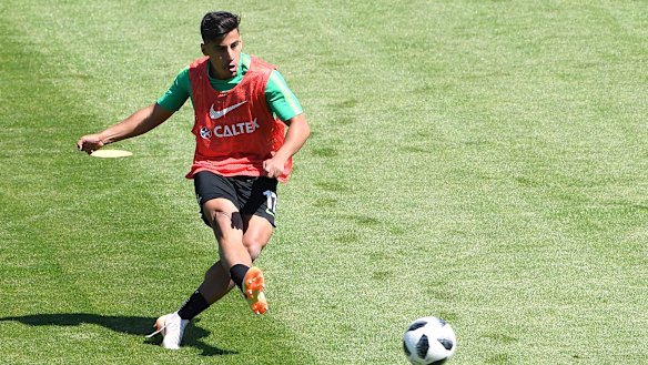 Daniel Arzani is set for a move to Celtic.