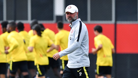 Wanderers assistant coach Jean-Paul de Marigny.