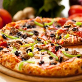Shares in Domino’s Pizza were up 4.3 per cent.
