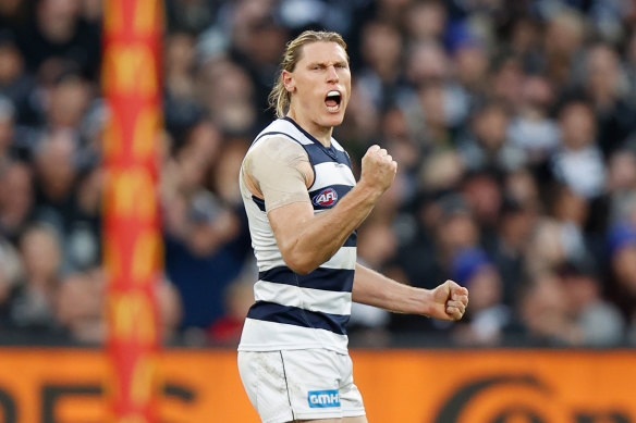 Mark Blicavs will be part of the Cats team taking on Sydney in the AFL grand final.