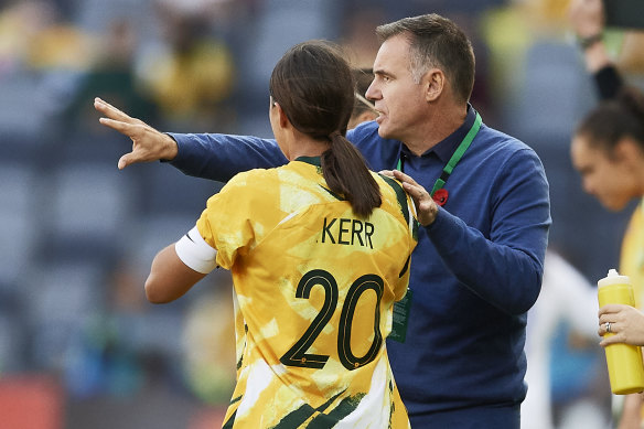 Ante Milicic and Sam Kerr's Matildas will now play qualifying in Nanjing.