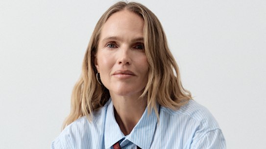 Nagnata’s Laura May Gibbs loves man-style shirts, which she sources second-hand on her travels.
