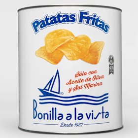 As elegantes batatas fritas, acompanhadas de presunto ou presunto, são uma ótima opção.