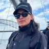 The crew member who won her Sydney-Hobart spot in an office lucky dip