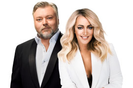 Kyle Sandilands and Jackie O Henderson have arrived on Melbourne’s airwaves.
