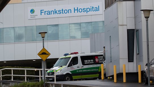 Frankston Hospital generic photo.