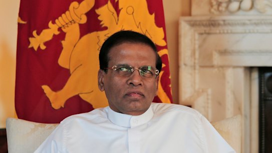 Sri Lankan President Maithripala Sirisena 