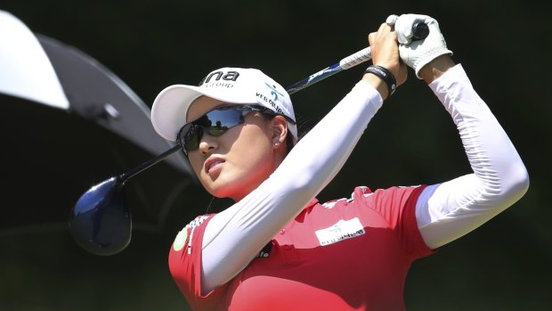 Driving force: Australian golfer Minjee Lee took her fifth LPGA title overnight.