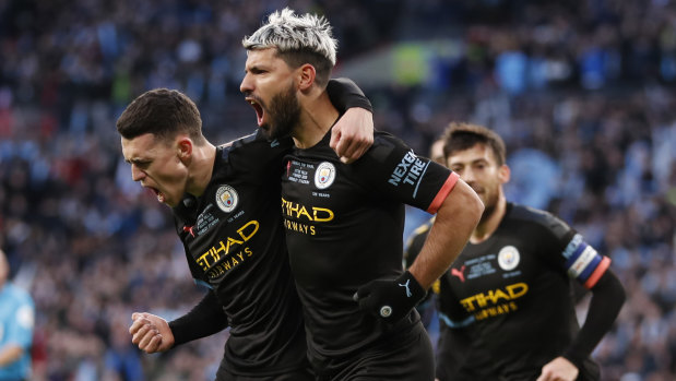 Sergio Aguero will miss Manchester CIty's Champions League second leg against Real Madrid.