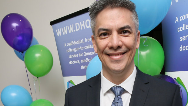 Dr Jon-Paul Khoo, of Doctors' Health in Queensland, has raised concerns about junior doctors' mental health.