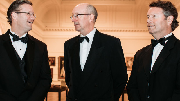 Justin Taylor, Mitchell Taylor and Clinton Taylor hosted the evening soiree.