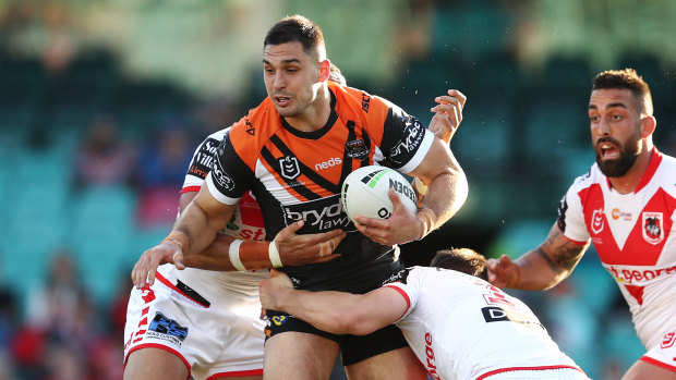 Ryan Matterson could line up against West Tigers in the first round of the coming season if he makes a switch to St George Illawarra.
