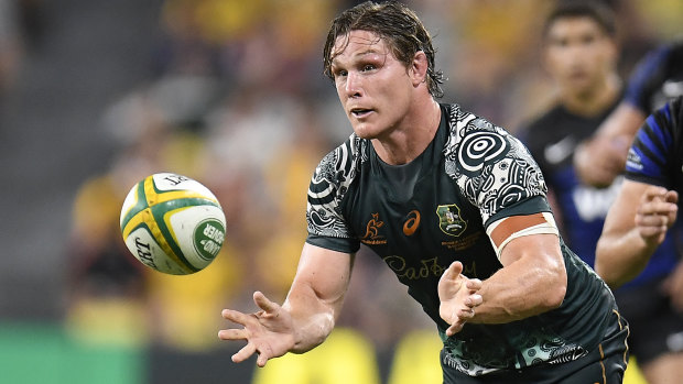 Michael Hooper and the Wallabies have won four straight Tests.