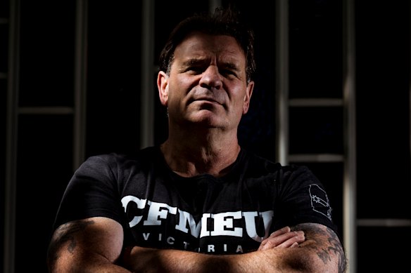 Former CFMEU boss John Setka.