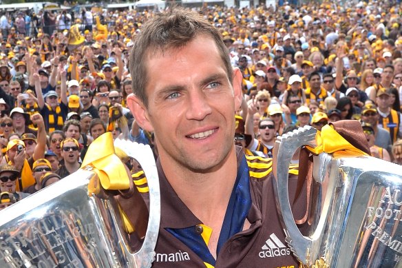 Hawthorn premiership captain Luke Hodge.