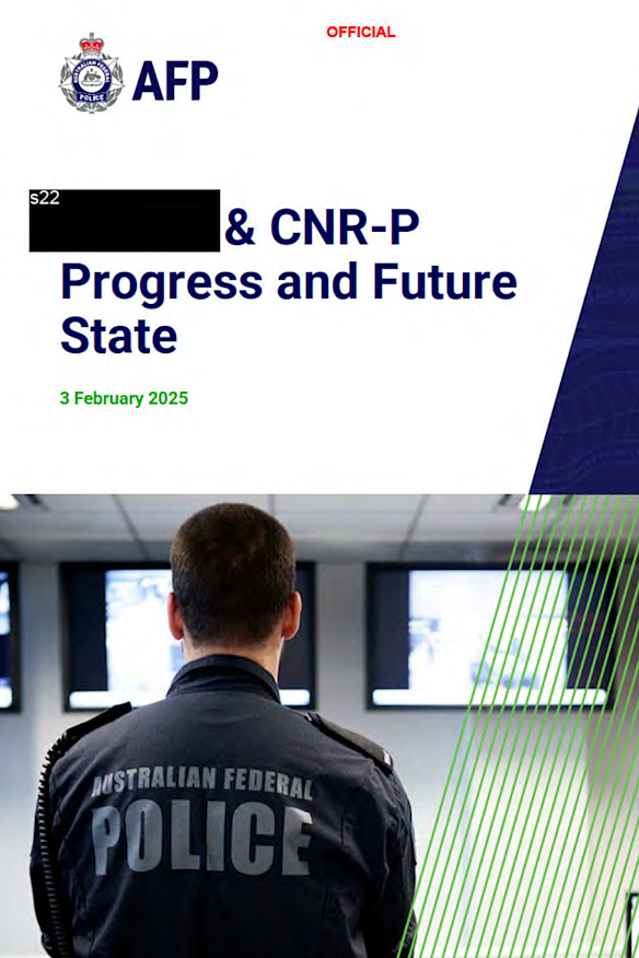 An internal document released to this masthead under Freedom of Information laws.