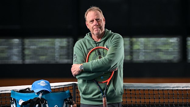 Greg Crump. “If it wasn’t for Crumpy, there would be no wheelchair tennis in Australia,” says top-level wheelchair tennis player Anthony Bonaccurso.   