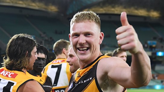 James Sicily feels privileged to be Hawthorn’s latest captain.