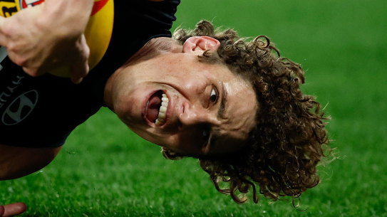 Carlton’s Charlie Curnow.