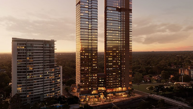 Developer upsizes $1.3b apartment plan on Sydney's lower north shore